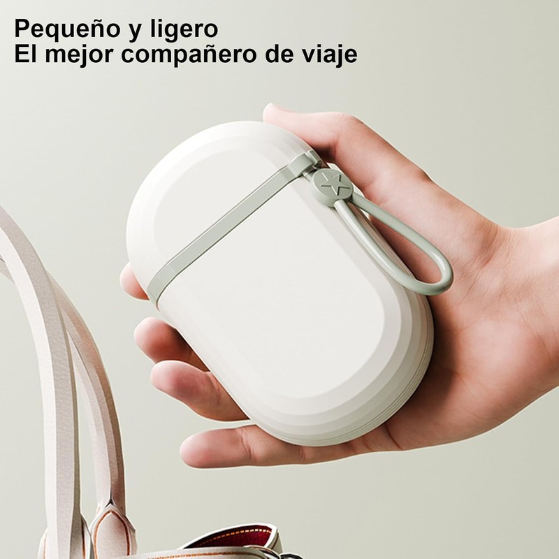 Jabonera de Viaje Portátil HAKUKU HAK03FZHBX con Drenaje y Asa