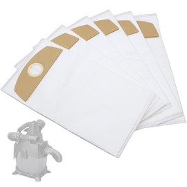 OKQX 6-Pack Wet/Dry Dust Bags for FLEX 24V Brushless Wet/Dry Vacuum | Filter Bags Compatible with FLEX VC 6L MC & VC 6L MC 18.0 | Vacuum Cleaner Replacement Bags 487287