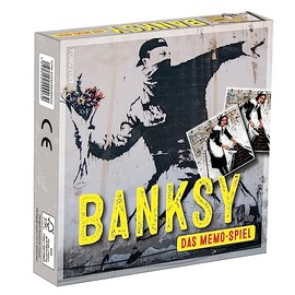 Banksy – Das Memo-Spiel: Memo-Spiel mit 40 Spielkarten im Spielkarton