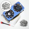 HAIKING Springs Graphics Card Screw, 50 Pcs GPU Graphics Card