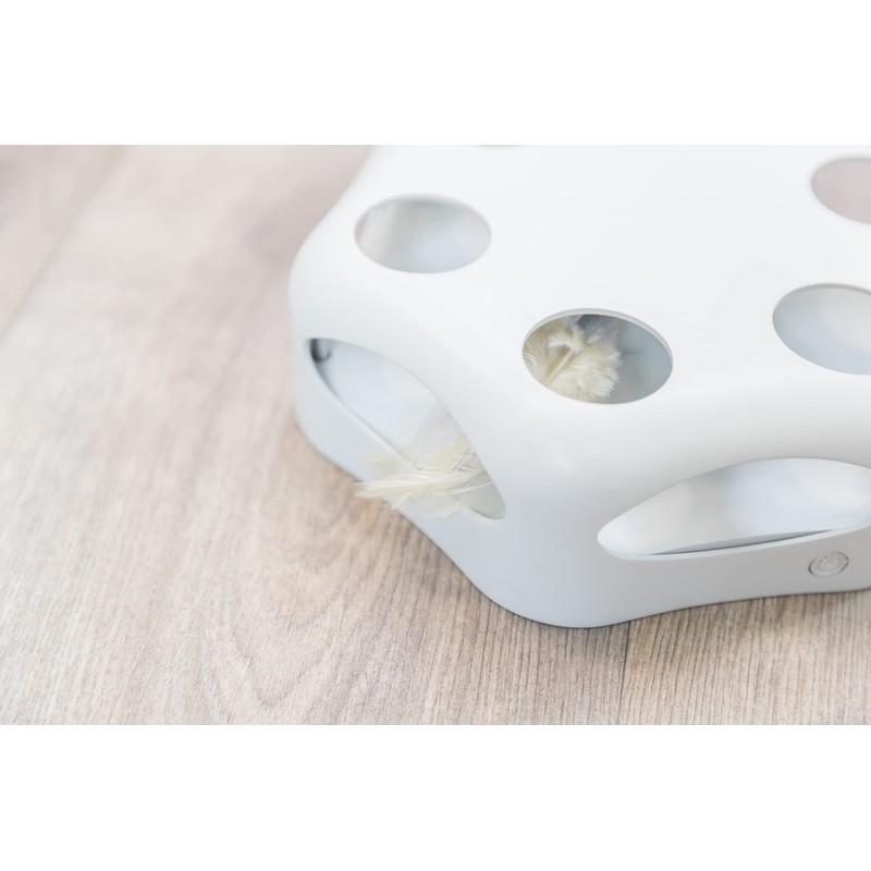 Trixie 46007 Turning Feather, Kunststoff, ø 22 cm, Grau, 1