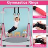RINREA Gymnastics Rings for Kids, Children's Pull Up Rings with