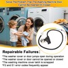 W11307244 Washer Lid Lock Kit with Lid Strike for Whirlpool