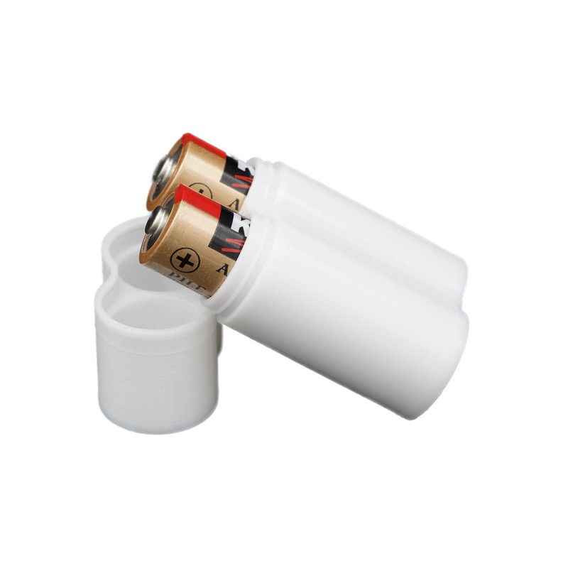 Slimline AA Battery Case, Soft Durable Material - Pack of