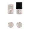 Kwikset 9260TRL-15S Traditional SmartCode Keypad Electronic Deadbolt SmartKey Satin Nickel