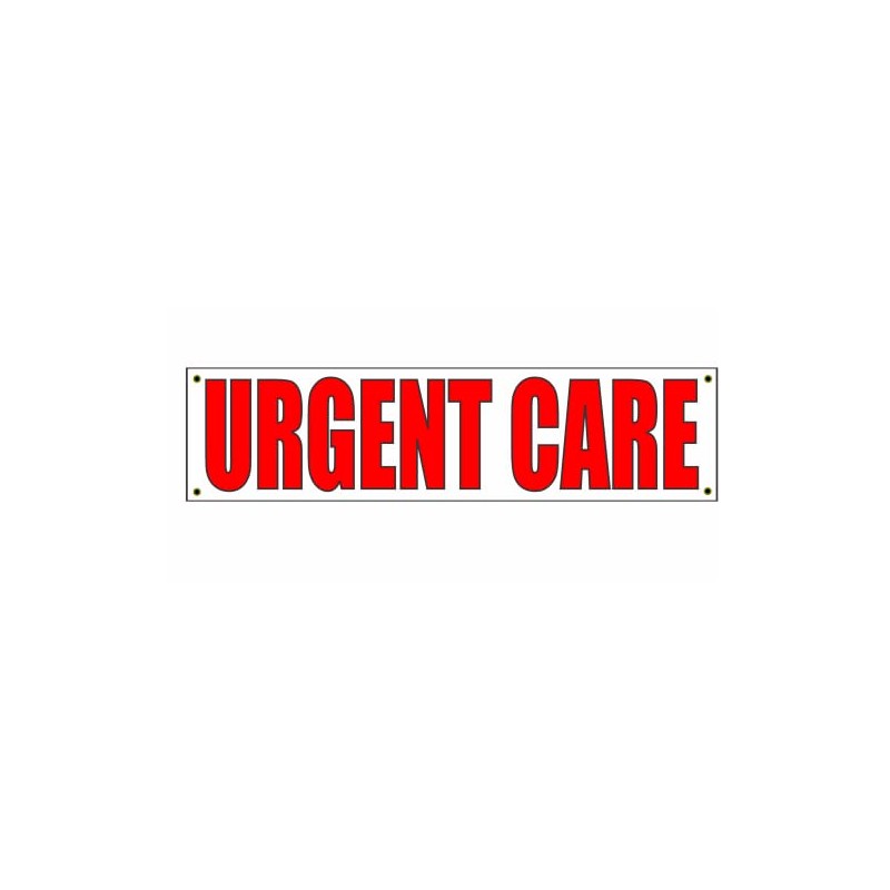 2x8 Urgent Care Banner Sign 24x96