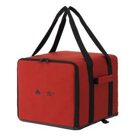 LOGOS x SENGOKU ALADDIN 81060014 Cylinder Case, Brick Color, Approx. Width 9.8 x Depth 9.8 x Height 6.3 inches (25 x 25 x 16 cm)