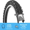SIMEIQI Bike Tire 16x2.125 for Mountain BMX Replacement Bicycle Tyre