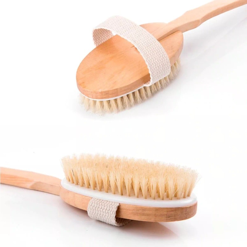 Veraly Set 3 Cepillos Exfoliantes Corporales Mejoran Circulación Fu