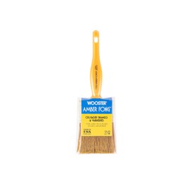 WOOSTER BRUSH 1123-2 1/2 Fong Brush, 2-1/2", Amber