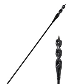 HANSHAN 54× 3/16 ×9/16 Head Flexible Installer Drill Bit Fish Bit for Pulling Wire Through Tight Spaces with Minimal Damage -1 Pack