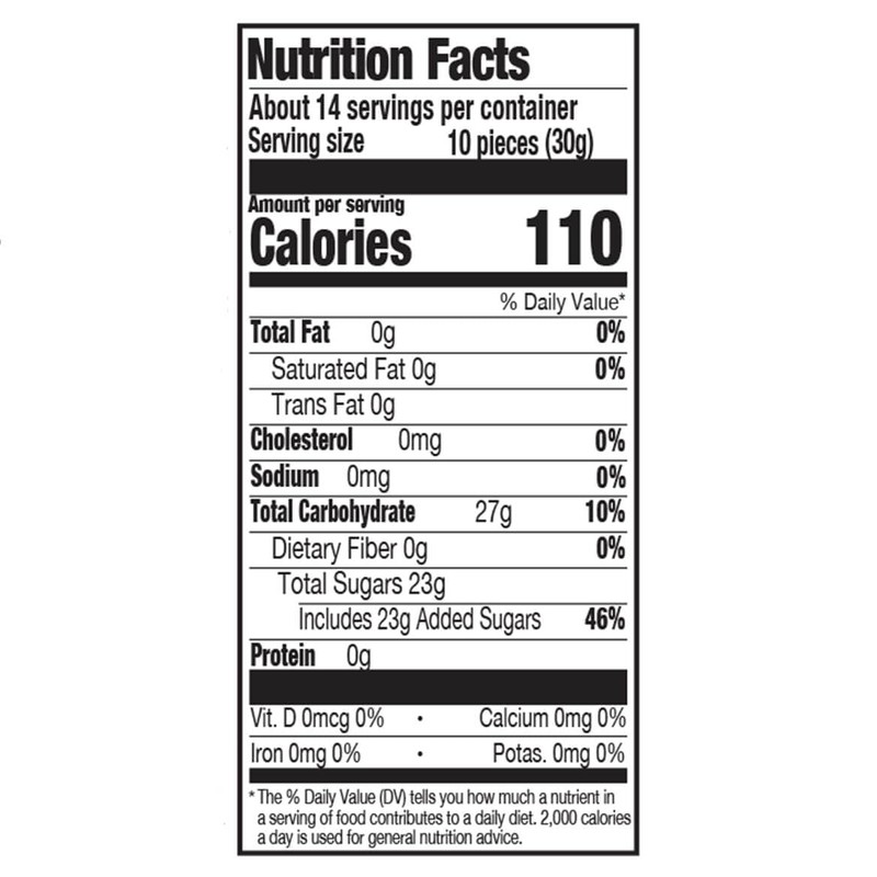 Mrs. Kimball's Candy Shoppe Black Licorice Jelly Bean Jar