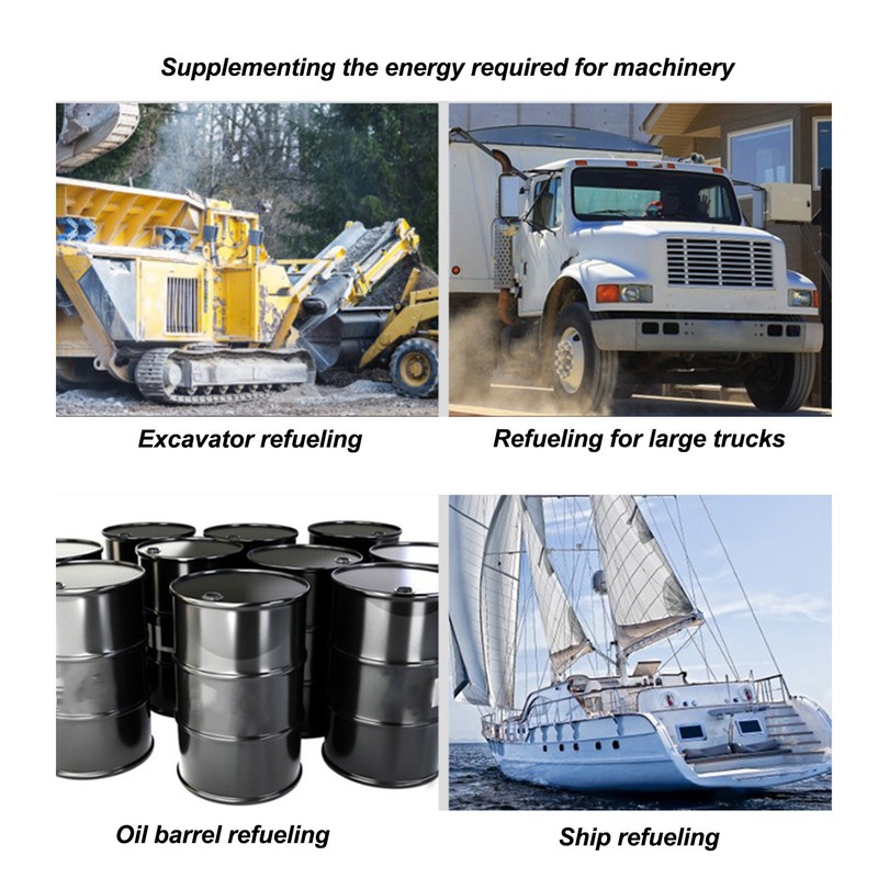 Portable Transfer Pump Leakage Proof Portable Manual Vertical Oil Drum