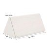 Triangular Wood Clock Adjustable Brightness Sound Control Temperature Display 12/24