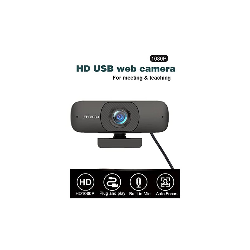 Web Camera USB Autofocus Webcam 1080P HD Web Camera with