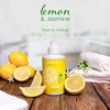 Purezero Lemon & Jasmine Hand Soap Refreshing Citrus Scent, Moisturizing