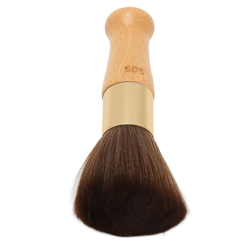 Barber Neck Duster Brush Comfortable Hand Feel Stable Portable Salon