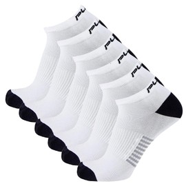 Pure Athlete Ultra-Light Running Socks – No-Show Anti-Blister Athletic Sock for Men and Women, Thin – Moisture Wicking