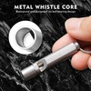 1 PCS Titanium Survival Whistle, 120dB High-Pitch Emergency Safety Single-Tube