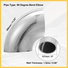 REPAIROCK 1 Pcs OD 5 Inch 90 Degree Mandrel Bend