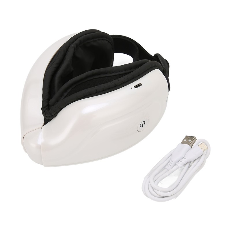 Eye Massager Double Gasbags Hot Compress 15 Mins Timing Vibration
