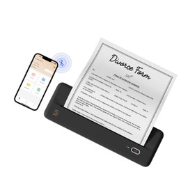 HPRT Wireless Portable Printer - Bluetooth Thermal Printer for Travel, Mobile Office, School, Home Compatible with iOS Android (Renewed)