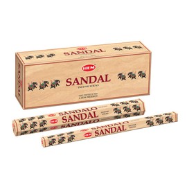 HEM Sandal Incense Sticks, Pack of 6, 120, 301g