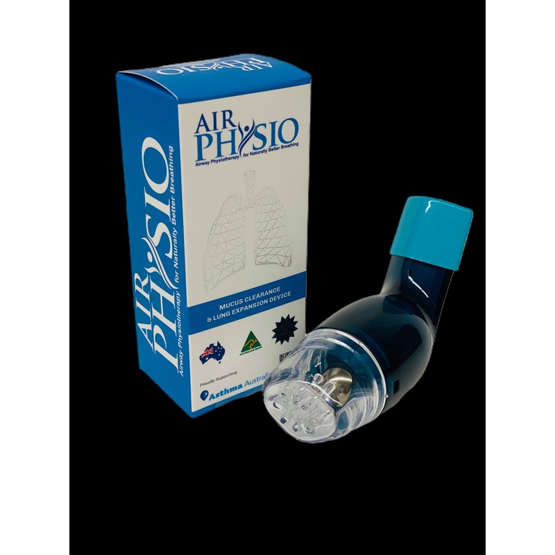 AirPhysio Device for Low Lung Capacity - Blue