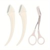 Eyebrow Razor Set for Face & Brow Grooming – 12-Piece