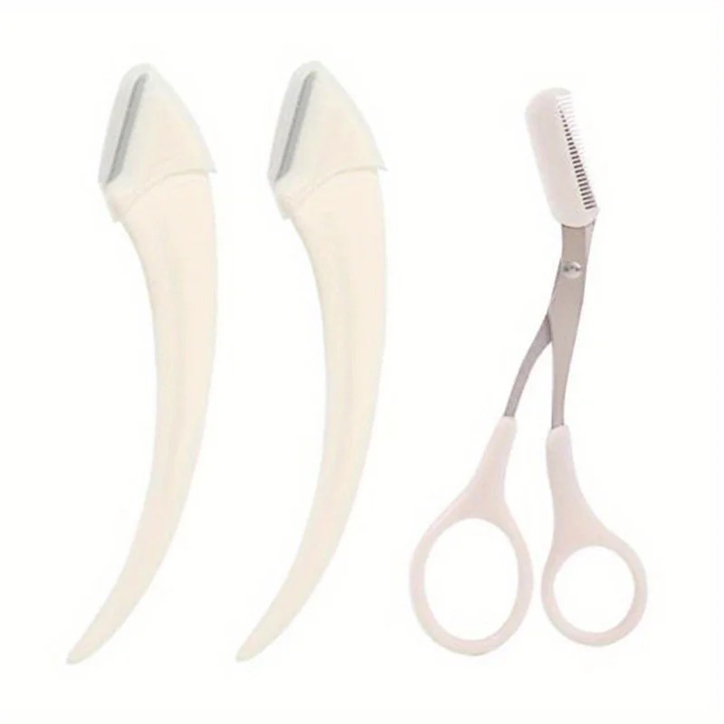 Eyebrow Razor Set for Face & Brow Grooming – 12-Piece