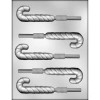 CK Products CANDY CANE SUCKER CHOCOLATE MOLD