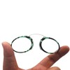 COVESATO Mini Armless Reading Glasses for Men Women Slim Thin
