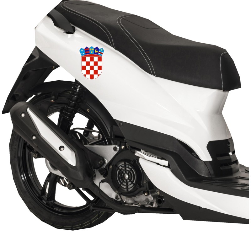 outlaw-rats Croatia Sticker Flag – Car Motorcycle PC Quad Model