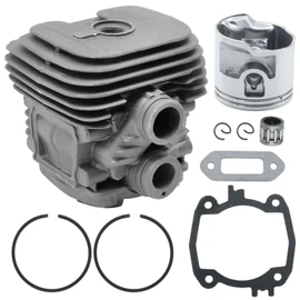 Hoypeyfiy 4238 020 1202 50 MM Cylinder Piston Gasket Kit with Rod Bearings, Replacement for Stihl TS410 TS420 TS 410 TS 420 Cut-Off Saw, Replaces 4238-020-1205
