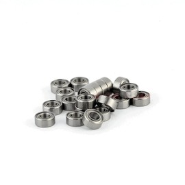 fieldlabo Mini Bearings Ball Bearings 630ZZ MR63ZZ 0.2 x 0.1 inch (6 mm) x 0.1 inch (3 mm) x 0.1 inch (2.5 mm), Set of 10