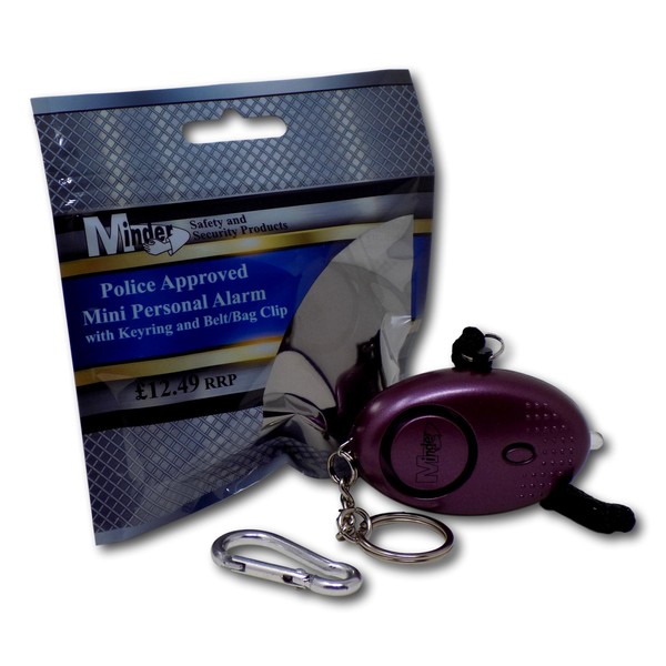 Minder® 140db Police Approved Mini Minder Loud Personal Staff Panic