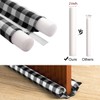 Draft Door Stopper 36 Inches, Draft Guard for Interior Door,
