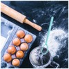 4 Pcs Plastic Egg Whipper Reusable Small Egg Beater Manual