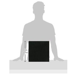 Bazzill Raven 12x12 Textured Cardstock | 80 lb Black Scrapbook Paper | Premium Card Making and Paper Crafting Supplies | 25 Sheets per Pack