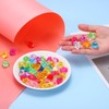 sourcing map 200pcs Fake Ice Rocks Acrylic Purplish Red Crystals