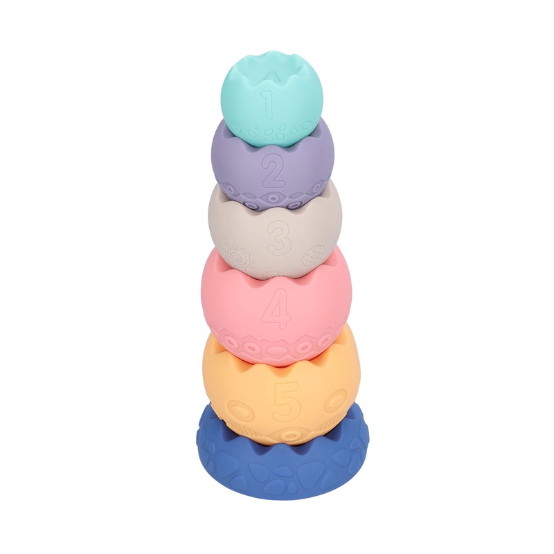 Stacking Ball Toy Portable Cute Elegant Baby Stacking Building Blocks