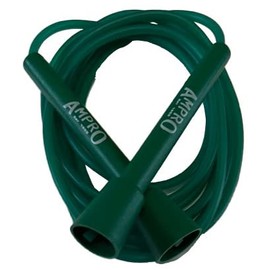 Ampro Adjustable Speed Skipping Rope - Jump Rope - Original - Skip - Skill - Training - Exercise (Green)