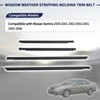Window Weather Stripping Molding Trim Belt Compatible with Nissan Sentra