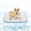MICROCOSMOS Pet Cooling Mat & Sleeping Pad- Breathable Bubble Surface,