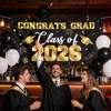Graduation Decorations 2026 Black and Gold, Graduation Backdrop Banner 71