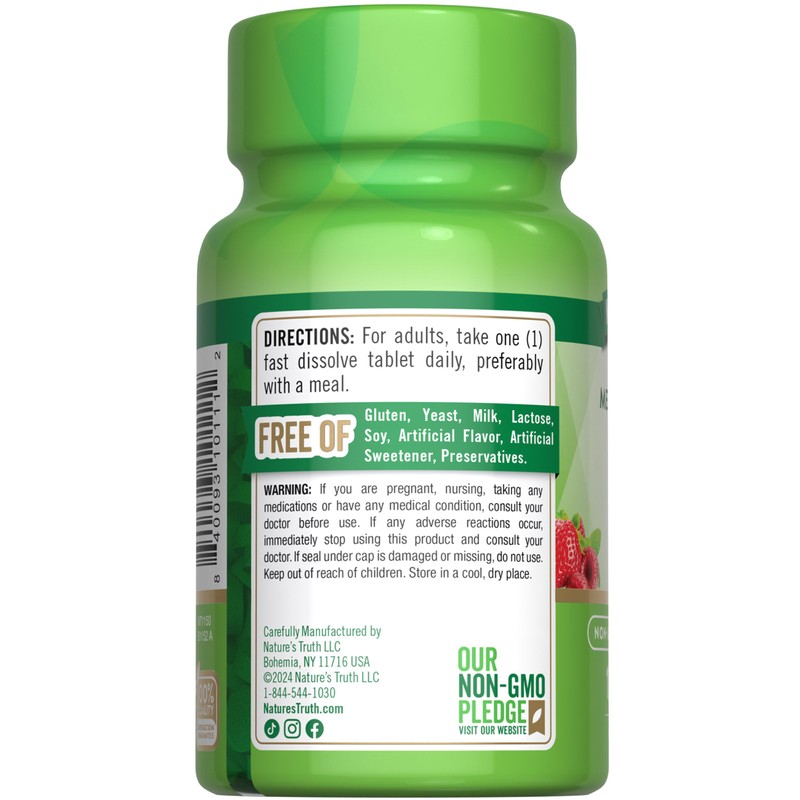 Nature's Truth B12 Vitamin Sublingual Tablets | 1000 mcg |