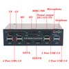 Tccmebius TCC-QL5E 5.25 Inch PC Multifunction Dashboard Media Front Panel,