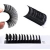 GEMERRY Self-Fanning Volume Eyelashes, 0.07 mm C Curl, 9 mm,