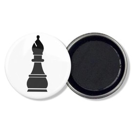 Chess Refrigerator Magnet Buttons - 1.5 Inch Round - 32 Pack