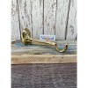6" Solid Brass Ship Lantern Hanger - Heavy Duty -
